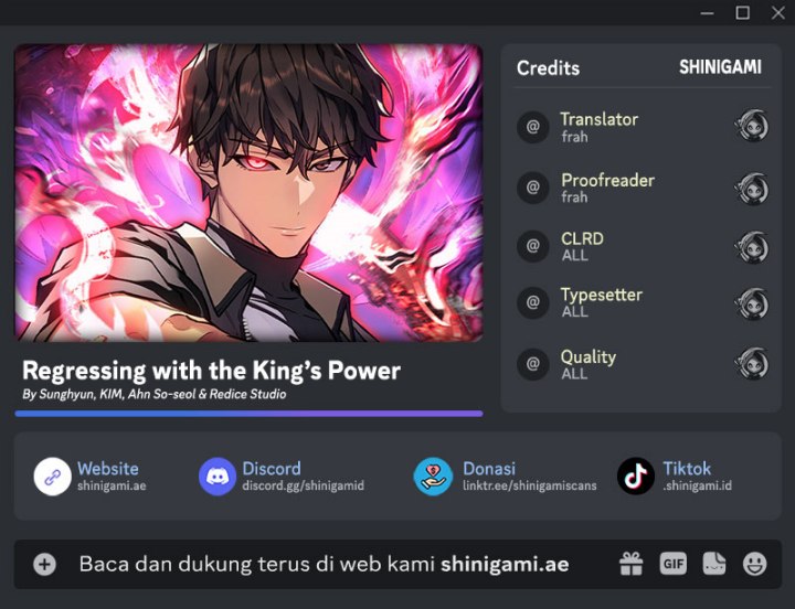 Regressing with the Kings Power Chapter 42 Gambar 1