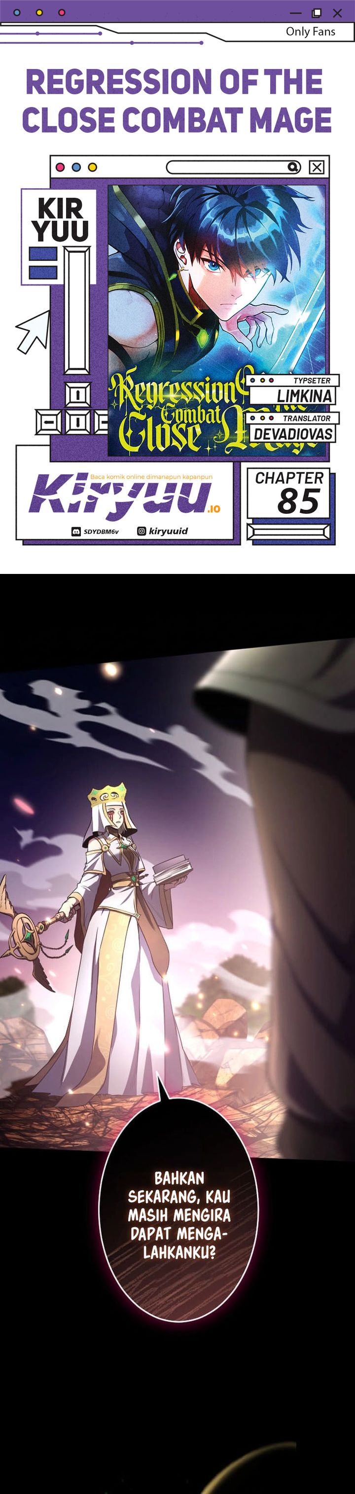 Regression of the Close Combat Mage Chapter 85 Gambar 1