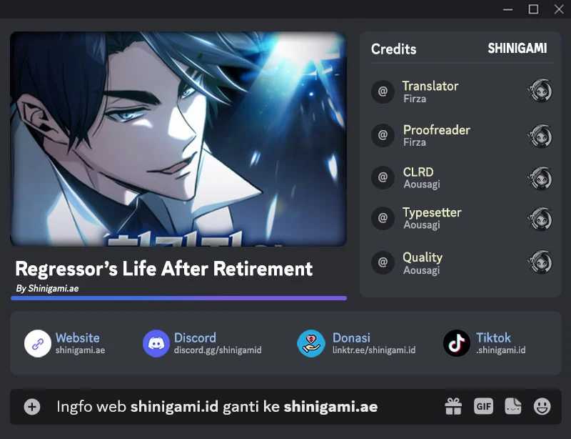 Regressor’s Life After Retirement Chapter 08 Gambar 1