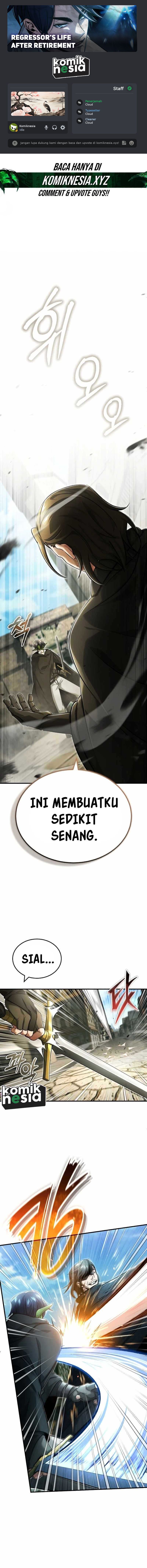 Regressor’s Life After Retirement Chapter 32 Gambar 1