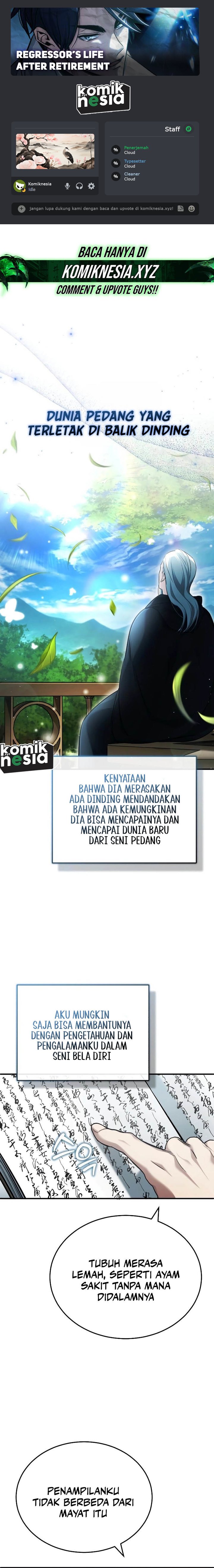 Regressor’s Life After Retirement Chapter 35 Gambar 1