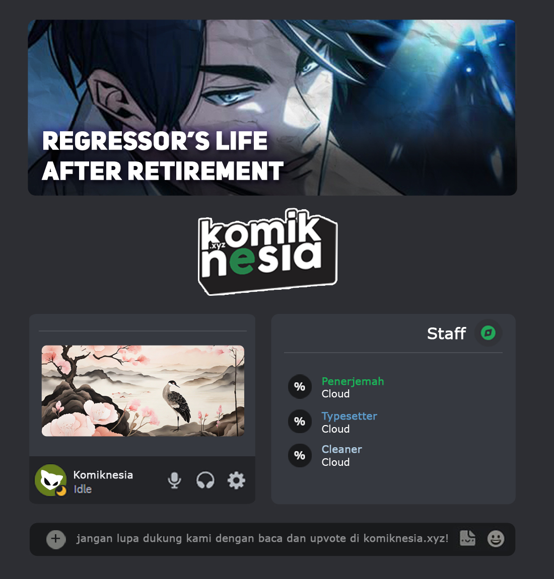 Regressor’s Life After Retirement Chapter 39 Gambar 1
