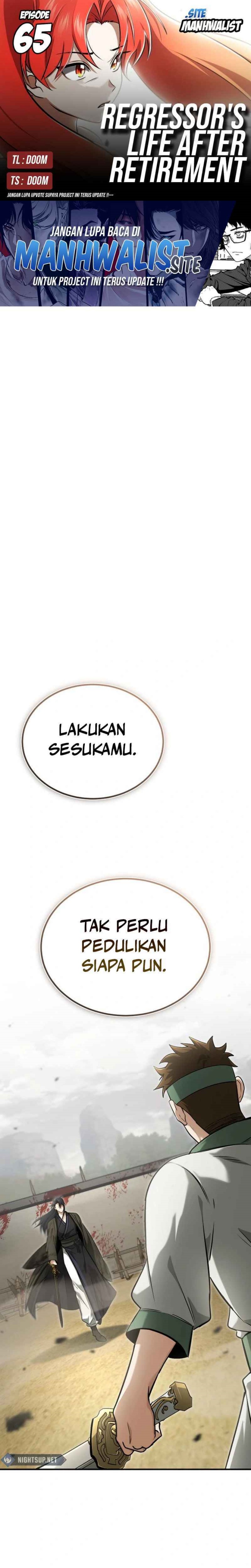 Regressor’s Life After Retirement Chapter 65 Gambar 1