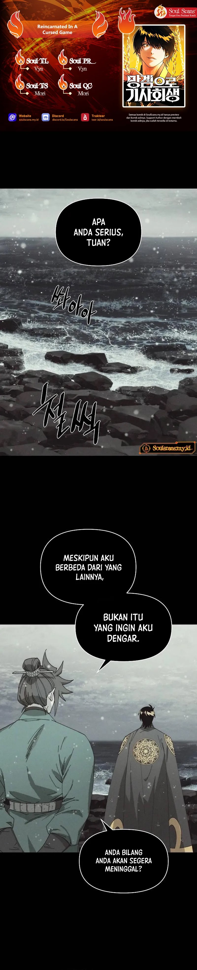 Reincarnated In a Cursed Game Chapter 09 Gambar 1