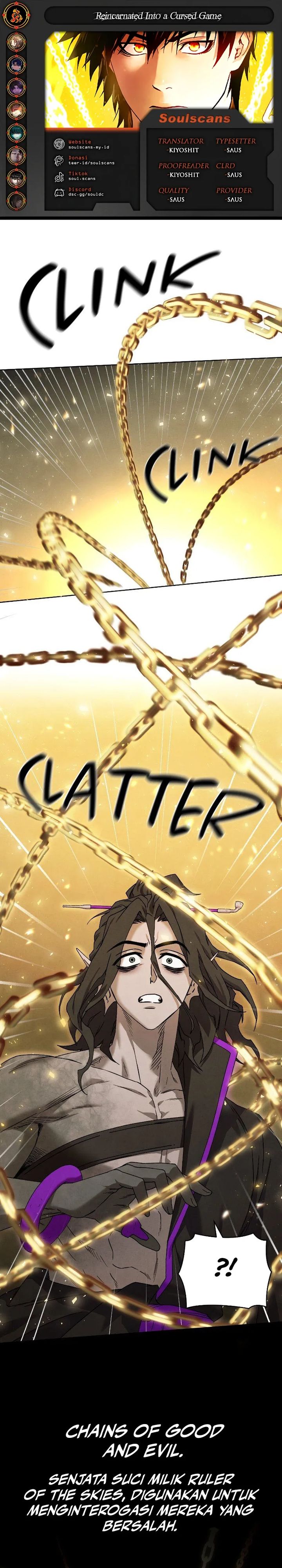 Reincarnated In a Cursed Game Chapter 34 Gambar 1