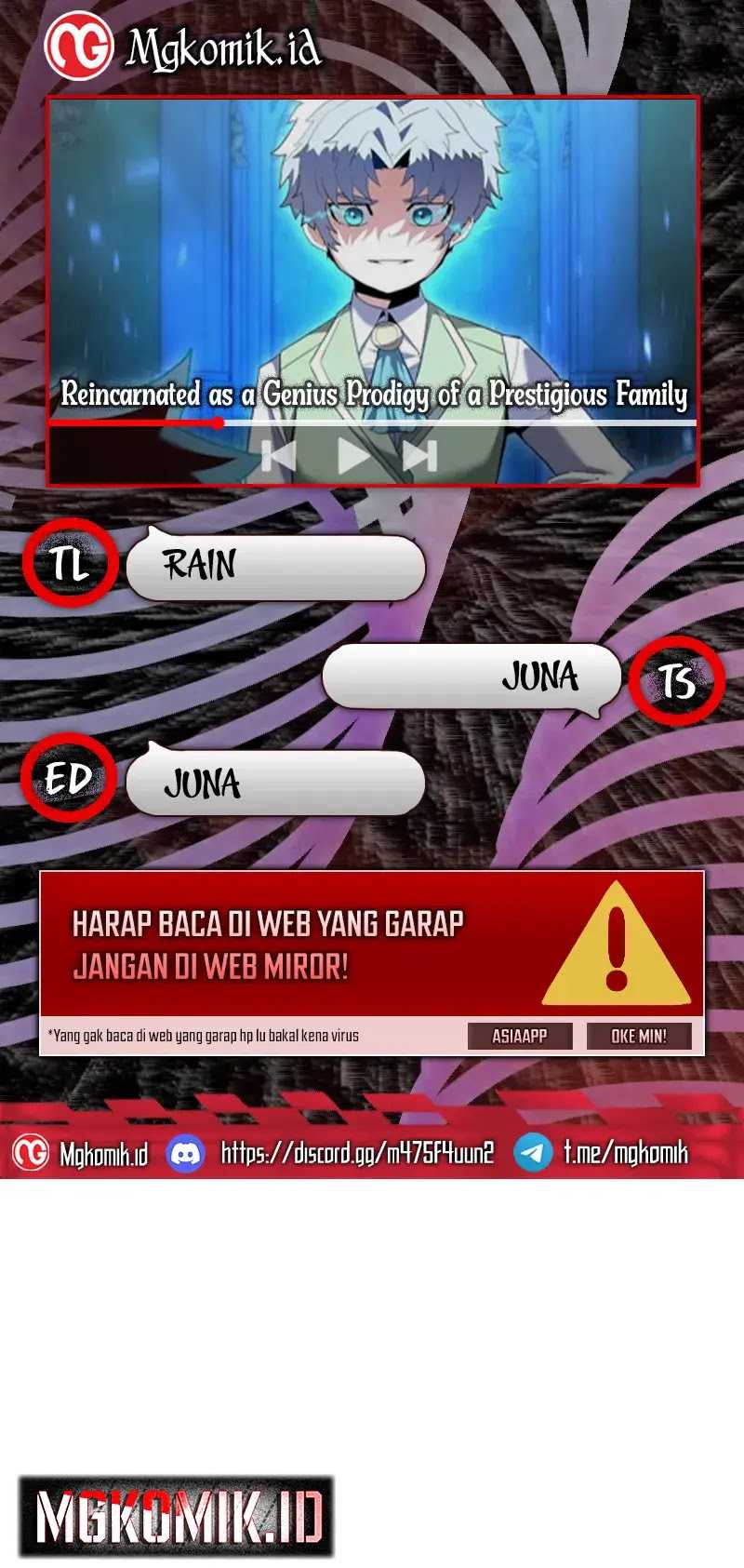 Reincarnated as a Genius Prodigy of a Prestigious Family Chapter 06 Gambar 1