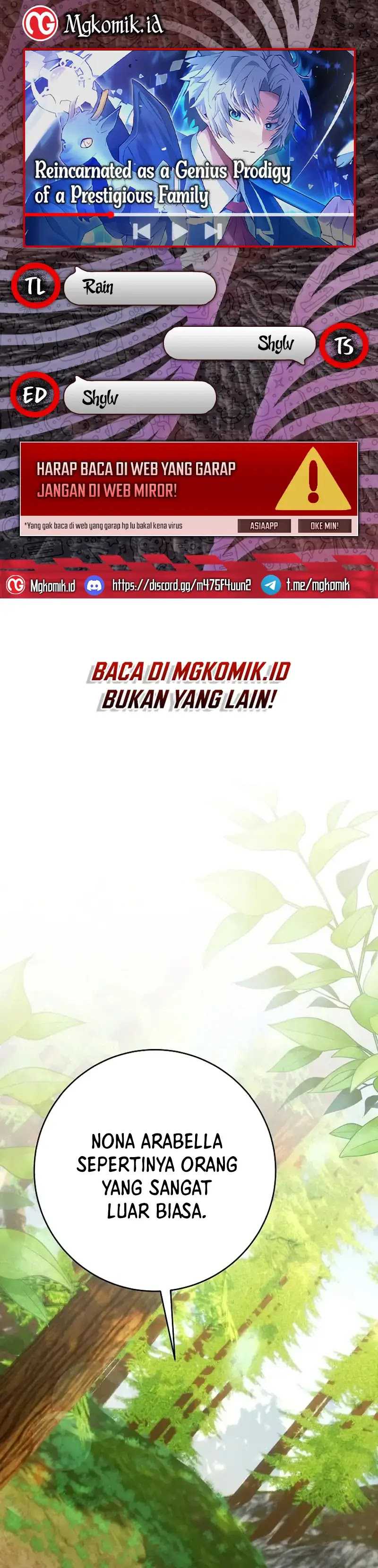 Reincarnated as a Genius Prodigy of a Prestigious Family Chapter 23 Gambar 1
