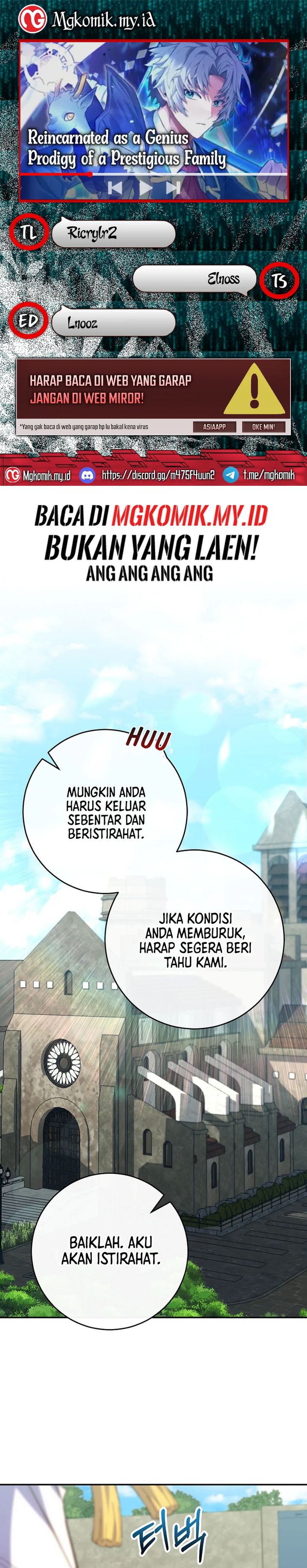 Reincarnated as a Genius Prodigy of a Prestigious Family Chapter 61 Gambar 1