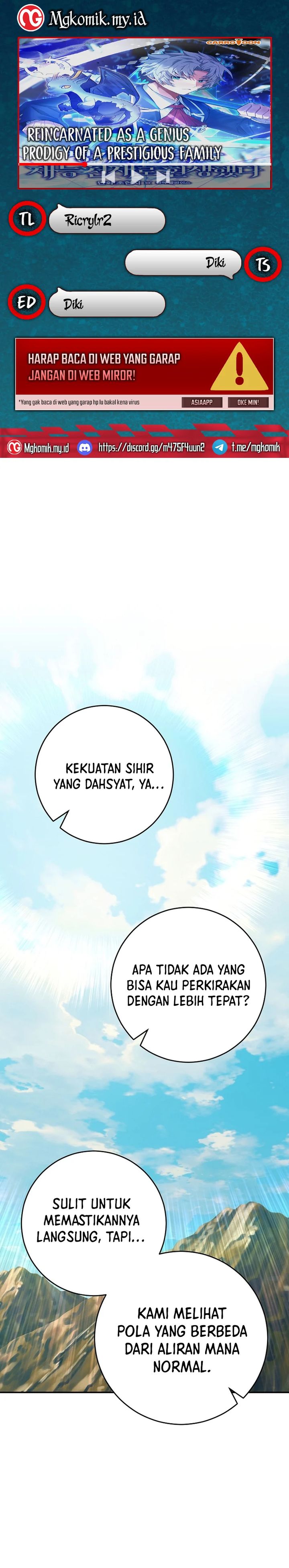 Reincarnated as a Genius Prodigy of a Prestigious Family Chapter 74 Gambar 1