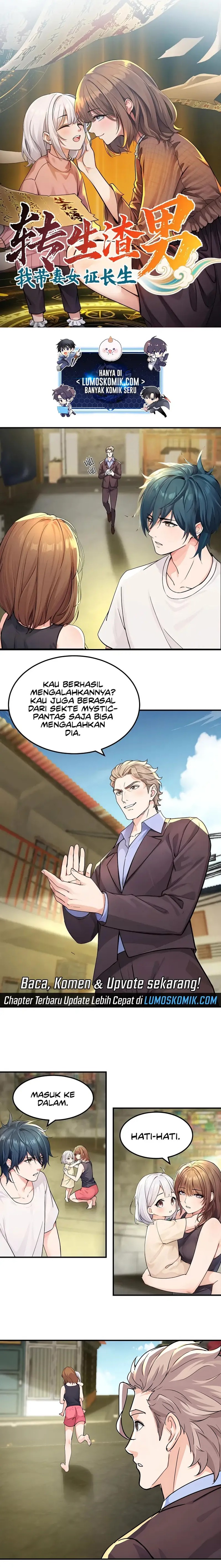Reincarnated as a Scumbag I Use My Wife and Daughter to Prove Immortality Chapter 11 Gambar 1