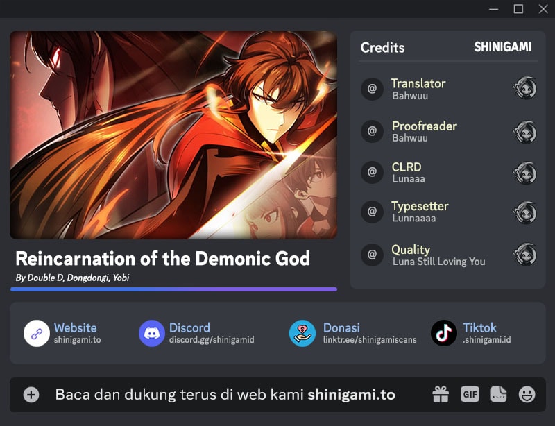 Reincarnation Of The Demonic God Chapter 08 Gambar 1