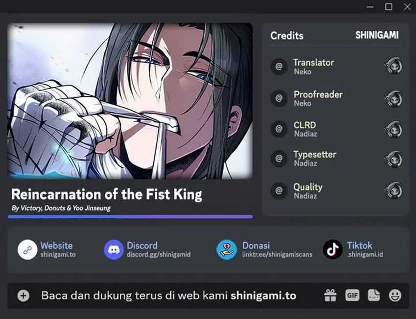 Reincarnation Of The Fist King Chapter 02 Gambar 1