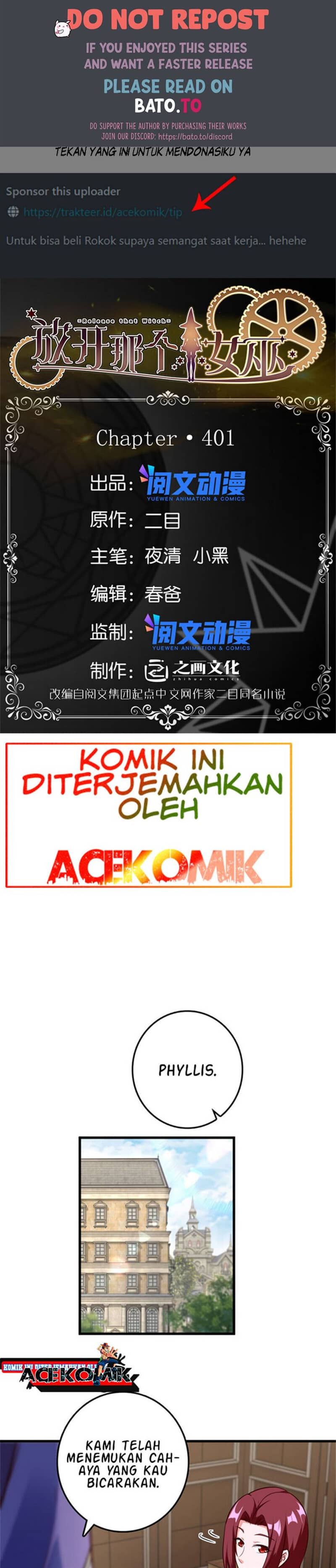 Release That Witch Chapter 401 Gambar 1