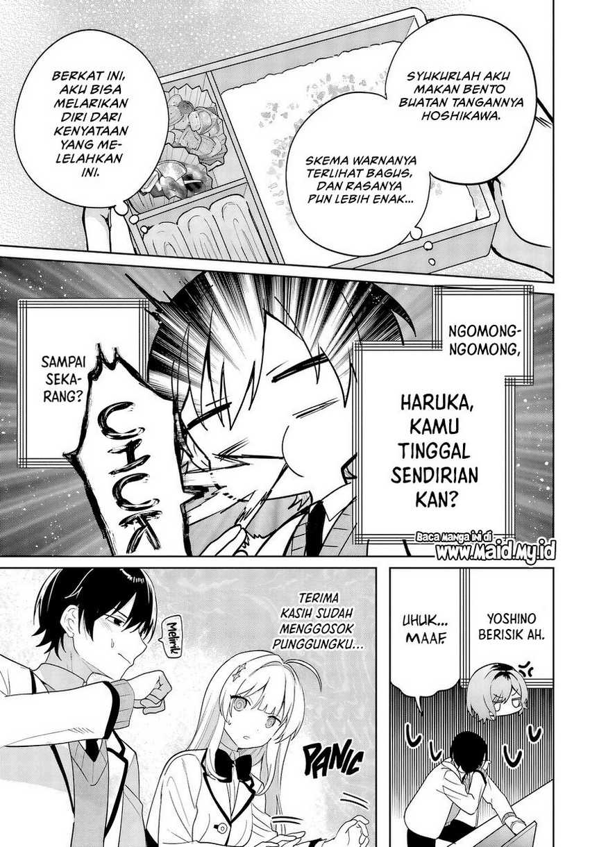 Remote Jugyou ni Nattara Class 1 no Bishoujo to Doukyo Suru Koto ni Natta Chapter 05 Gambar 17