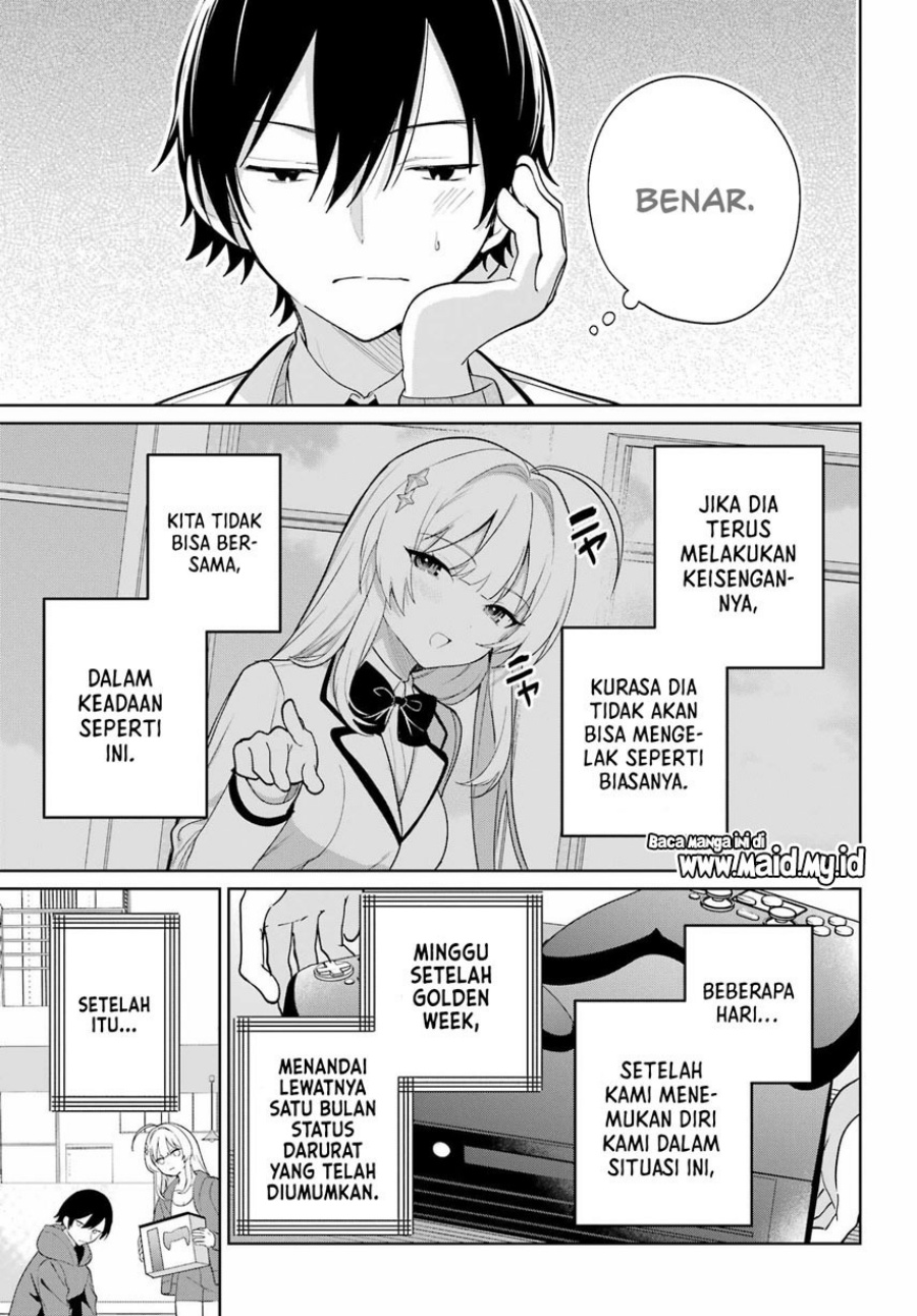 Remote Jugyou ni Nattara Class 1 no Bishoujo to Doukyo Suru Koto ni Natta Chapter 09 Gambar 5