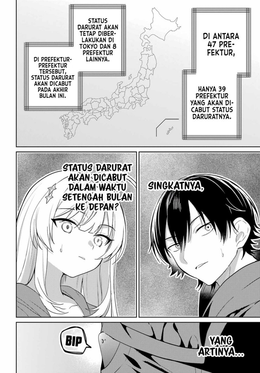 Remote Jugyou ni Nattara Class 1 no Bishoujo to Doukyo Suru Koto ni Natta Chapter 09 Gambar 8