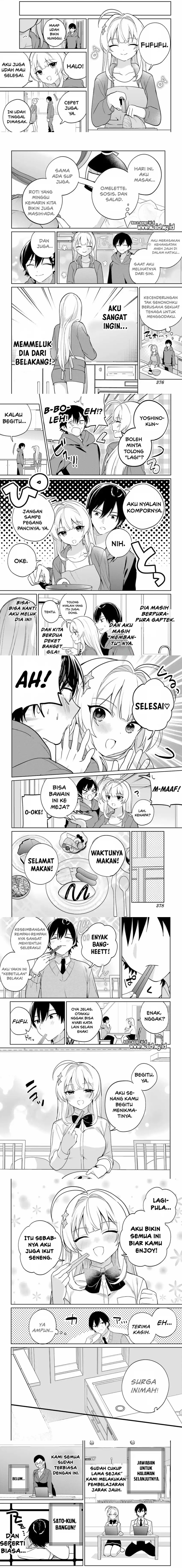 Remote Jugyou ni Nattara Class 1 no Bishoujo to Doukyo Suru Koto ni Natta Chapter 13 Gambar 3