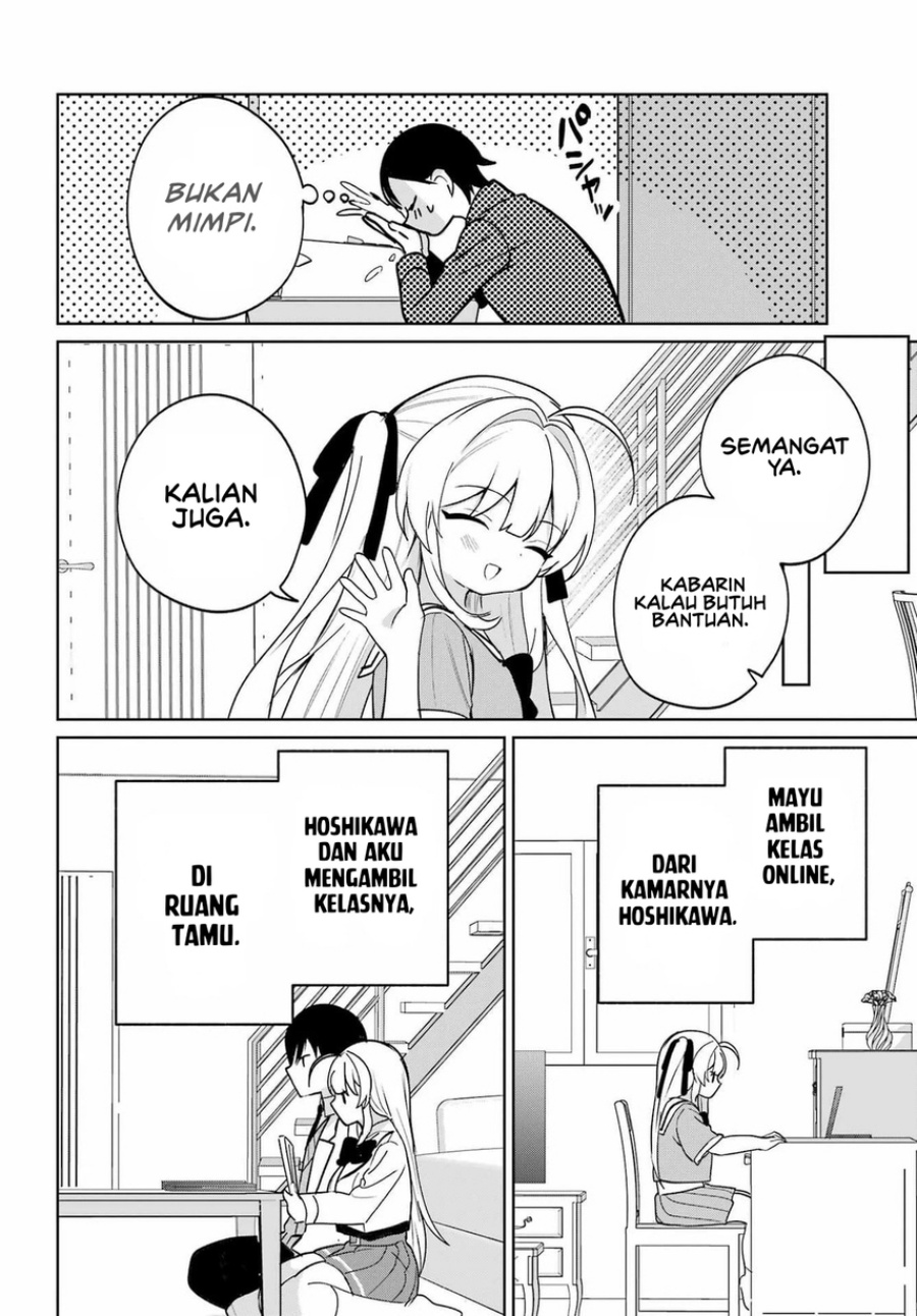 Remote Jugyou ni Nattara Class 1 no Bishoujo to Doukyo Suru Koto ni Natta Chapter 16 Gambar 10