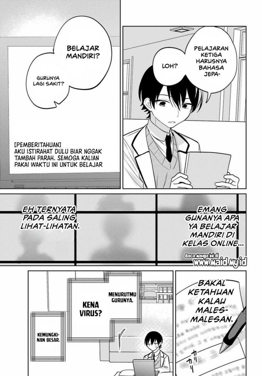 Remote Jugyou ni Nattara Class 1 no Bishoujo to Doukyo Suru Koto ni Natta Chapter 16 Gambar 11