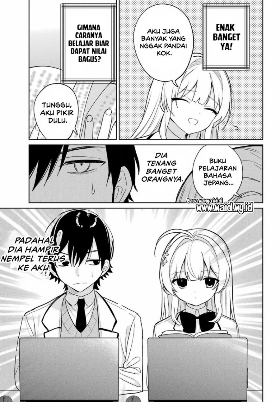 Remote Jugyou ni Nattara Class 1 no Bishoujo to Doukyo Suru Koto ni Natta Chapter 16 Gambar 13