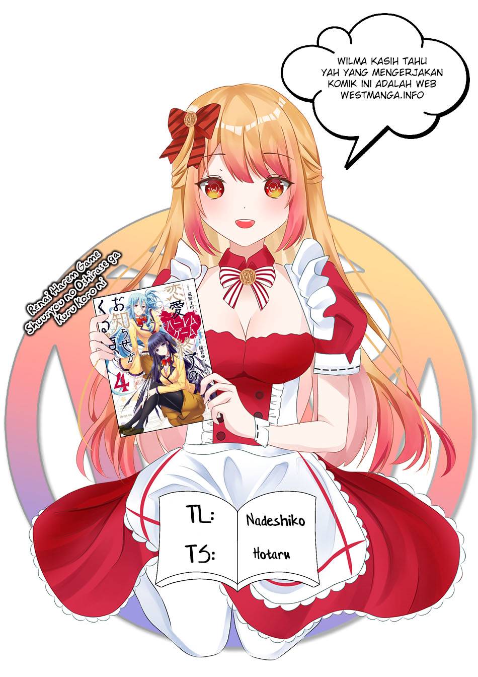 Renai Harem Game Shuuryou no Oshirase ga Kuru Koro ni Chapter 14 Gambar 1