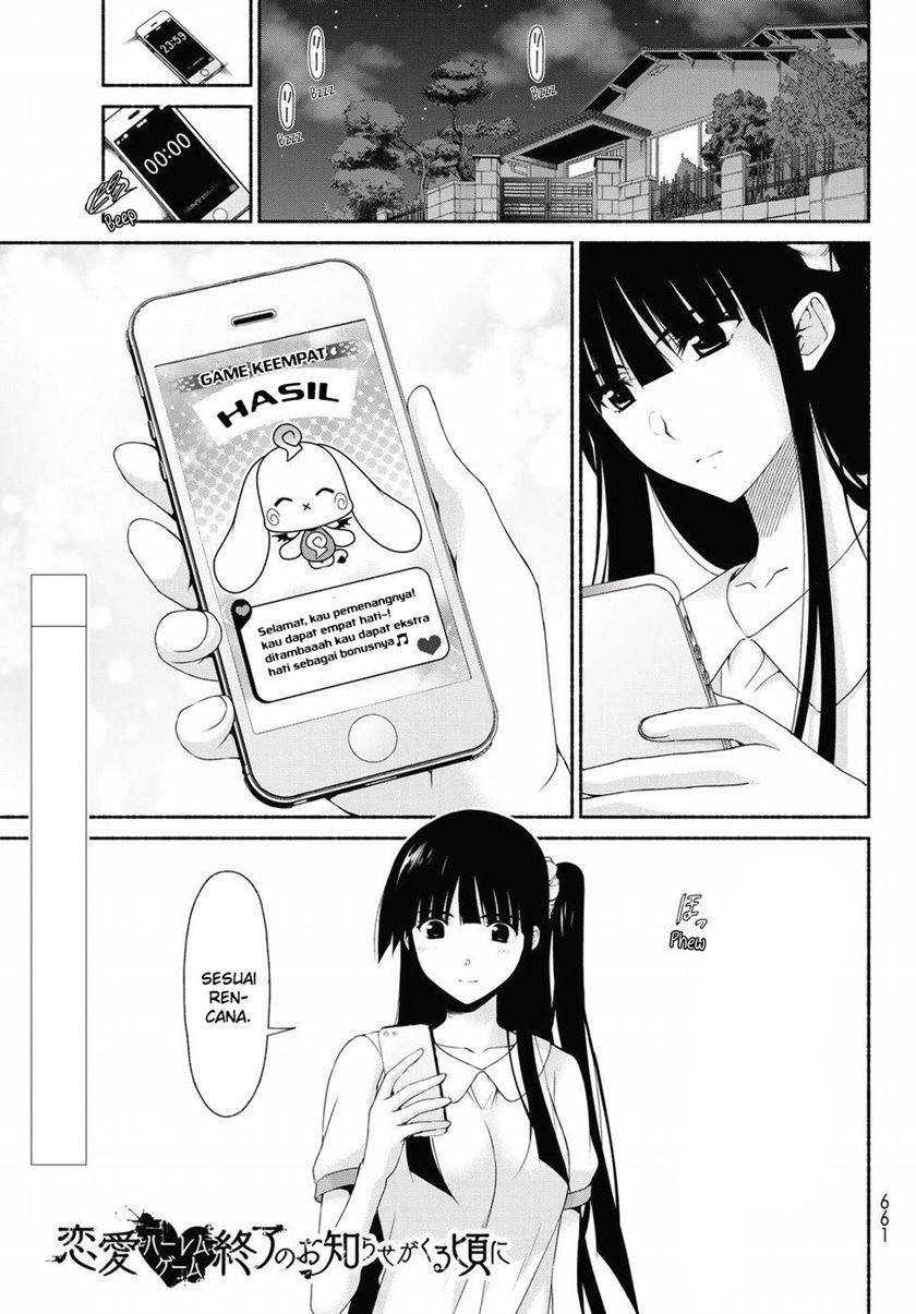 Renai Harem Game Shuuryou no Oshirase ga Kuru Koro ni Chapter 14 Gambar 3