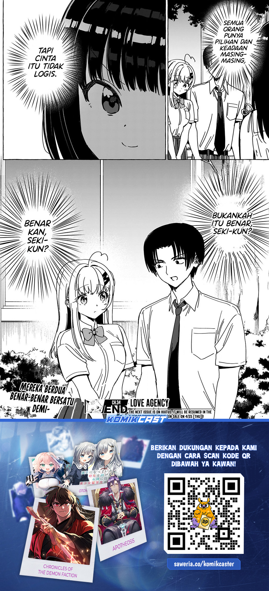 Renai Daikou Chapter 34 Gambar 19