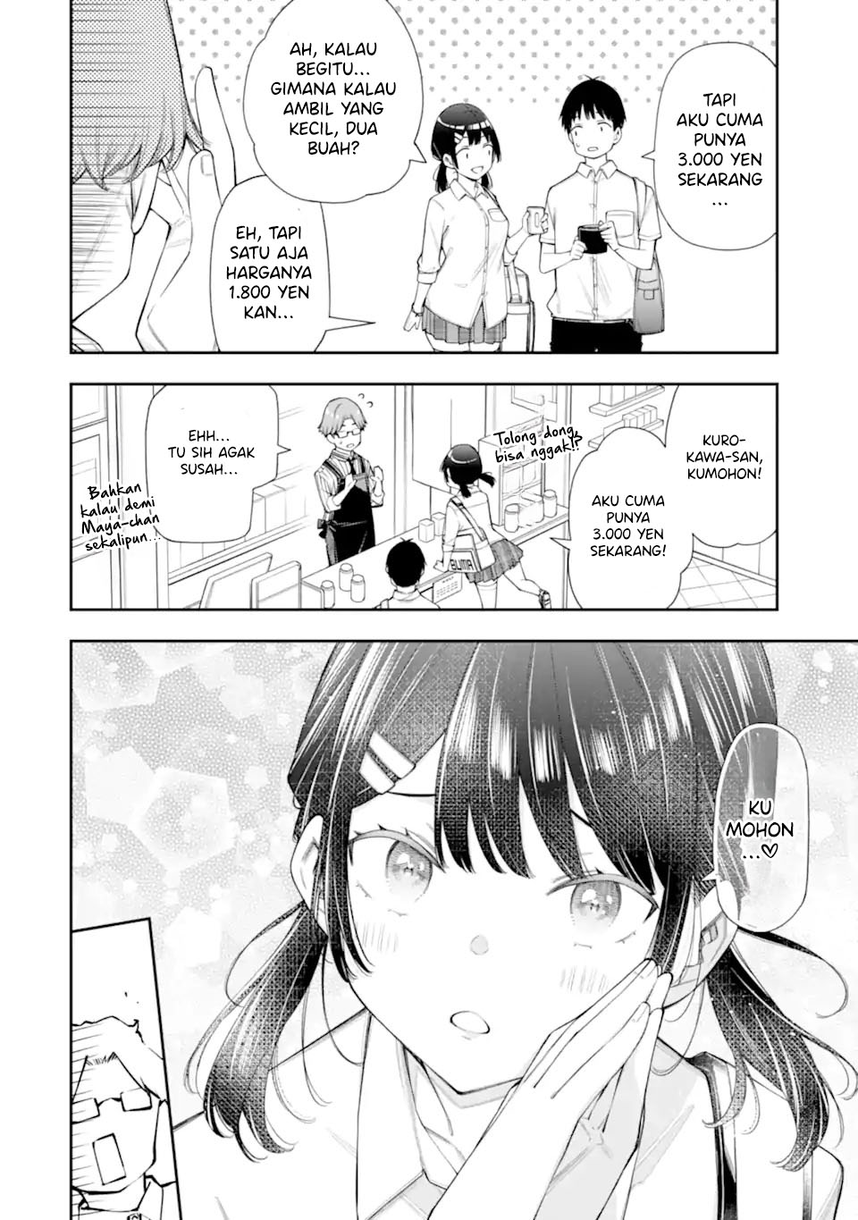 Renai no Jugyou Chapter 09.2 Gambar 12