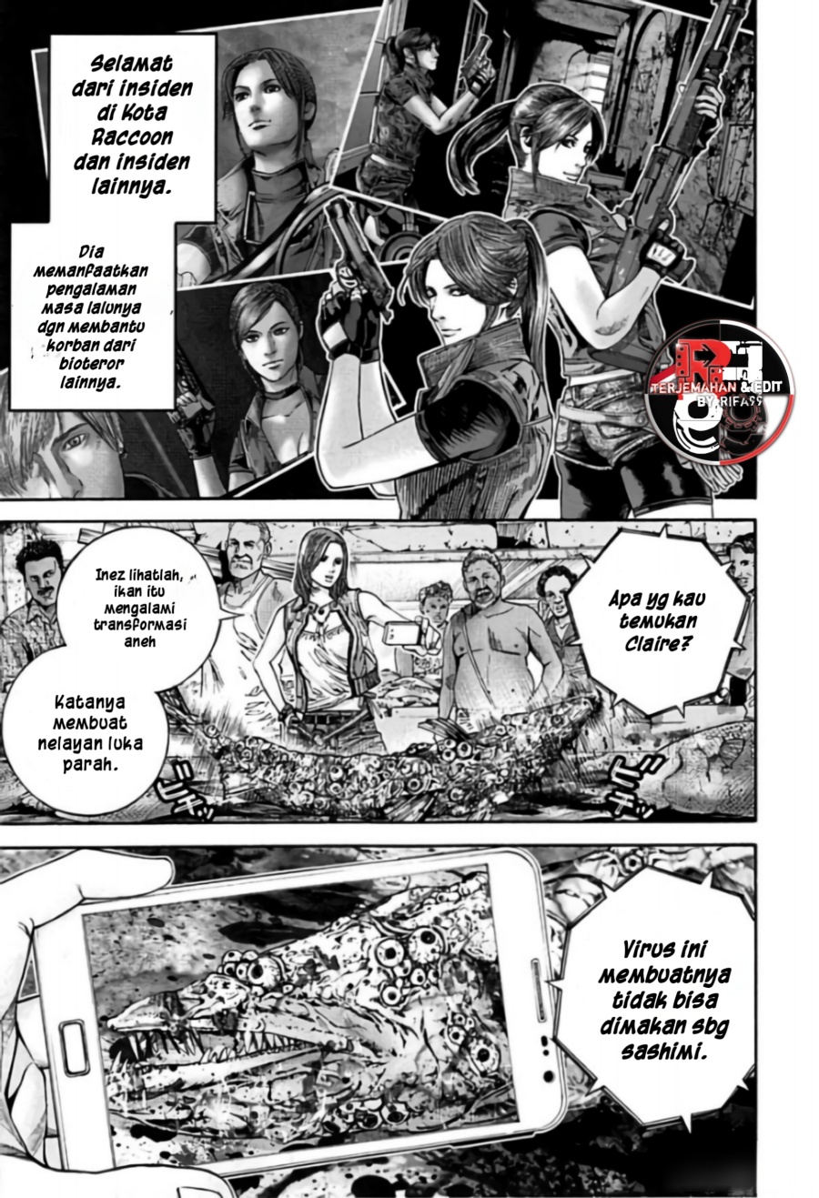 Resident Evil: Heavenly Island Chapter 01 Gambar 27