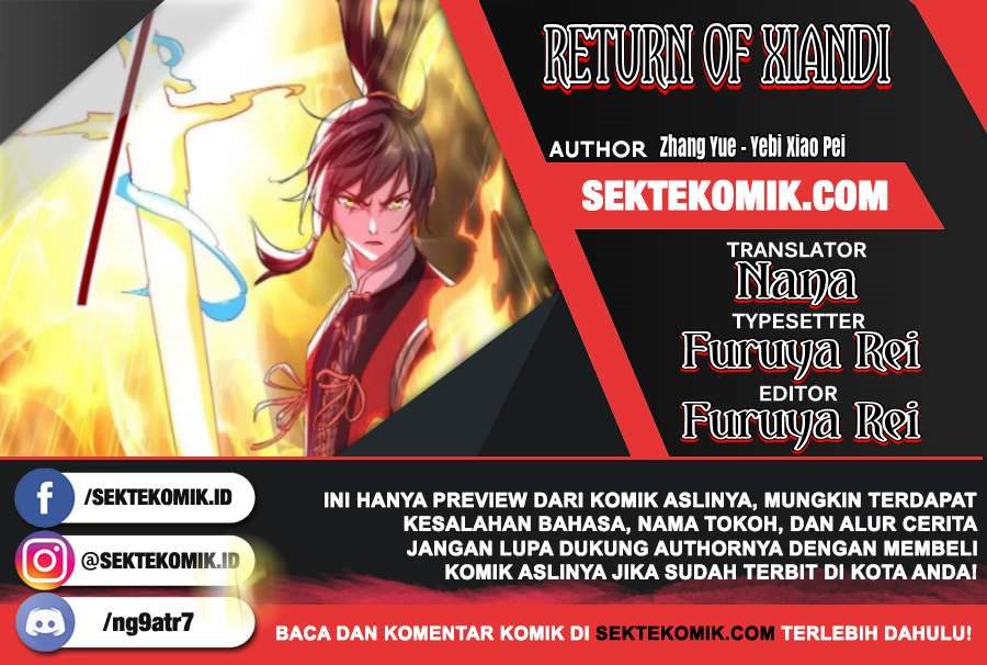 Return of Xiandi Chapter 183 Gambar 1
