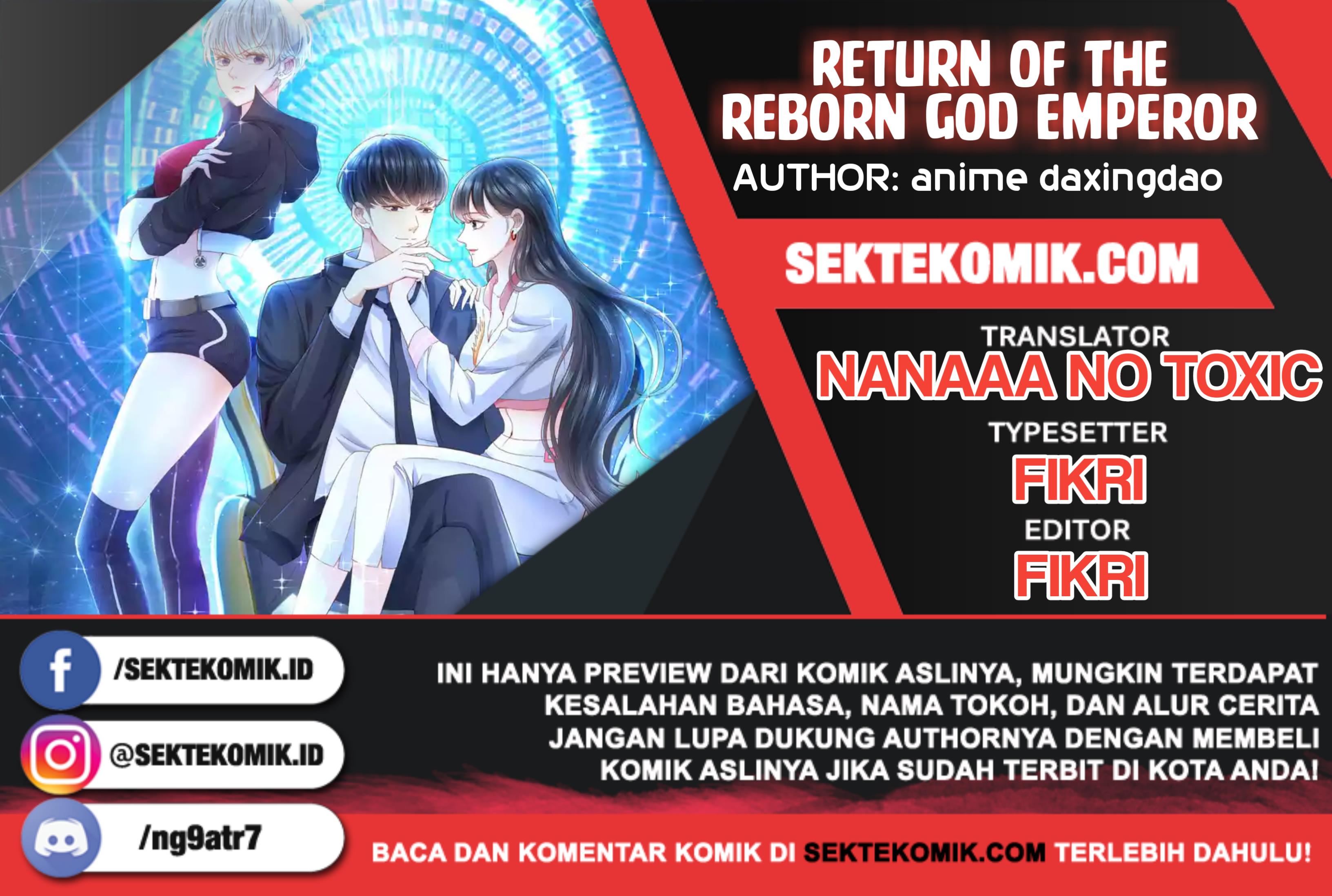 Return of the Reborn God Emperor Chapter 01 Gambar 1
