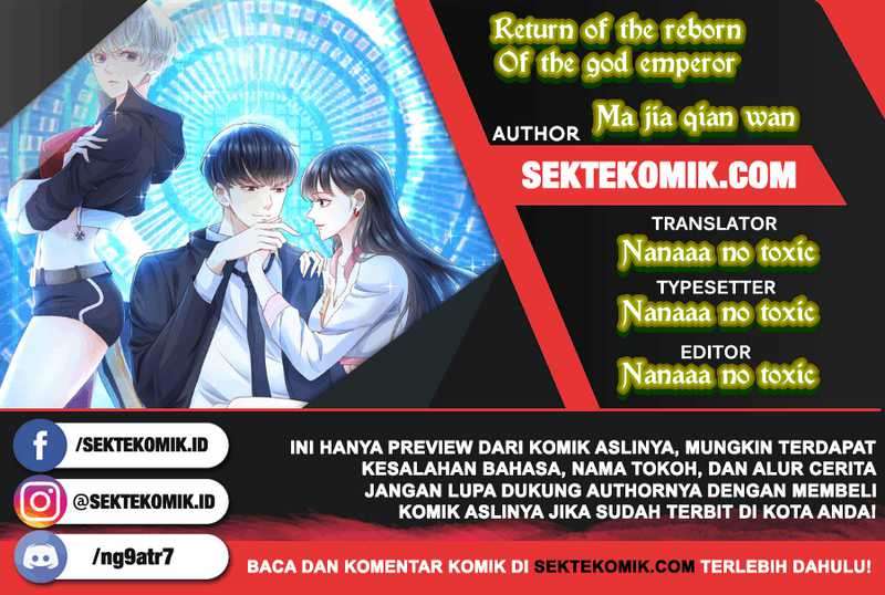 Return of the Reborn God Emperor Chapter 72 Gambar 1