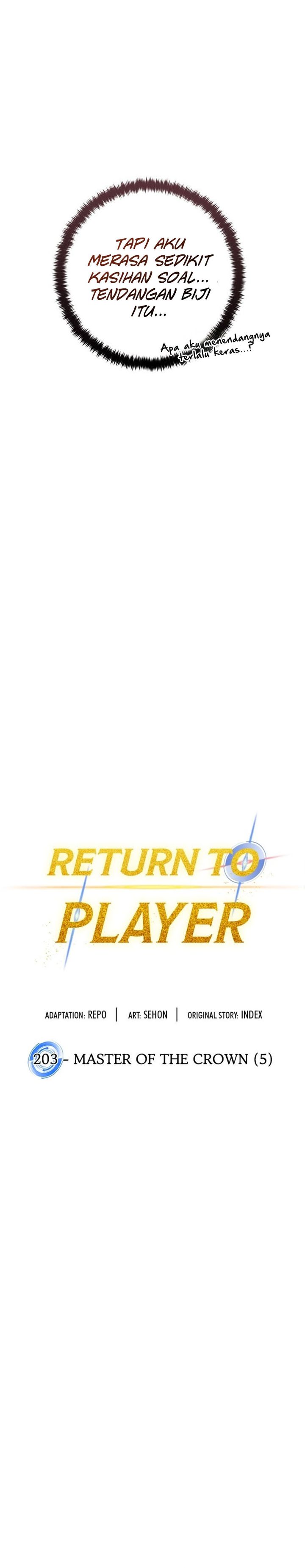 Return to Player Chapter 203 Gambar 9