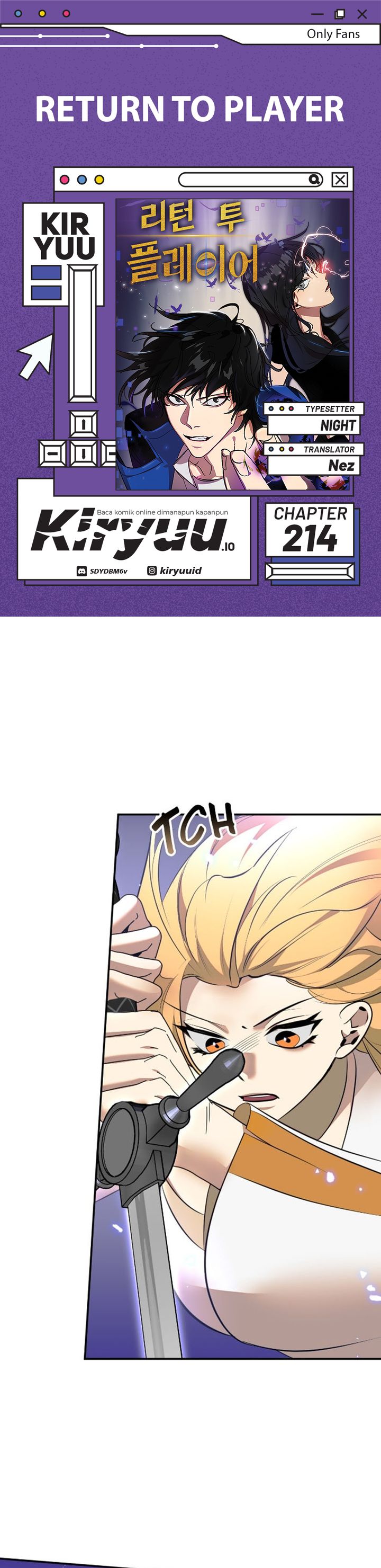 Return to Player Chapter 214 Gambar 1