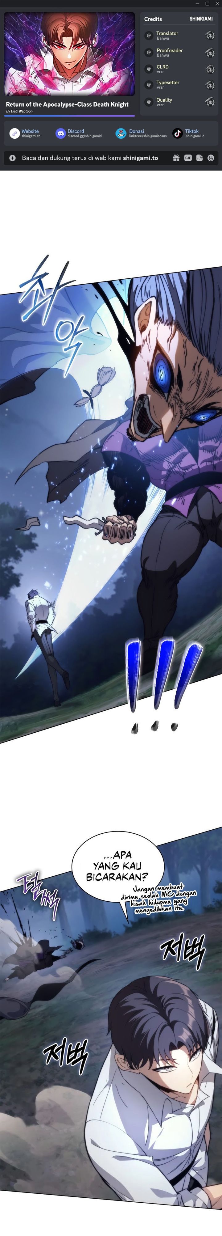 Return Of The Apocalypse-Class Death Knight Chapter 53 Gambar 1