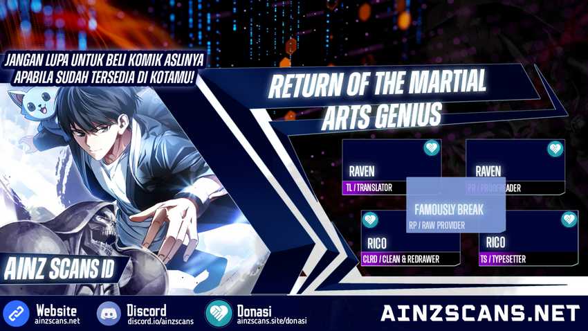 Return Of The Martial Arts Genius Chapter 32 Gambar 1