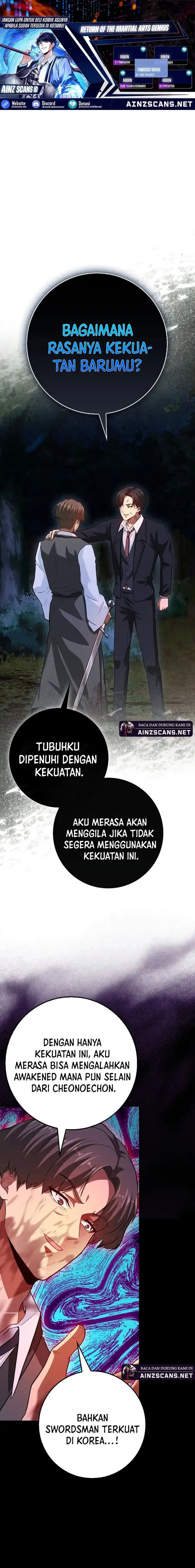 Return Of The Martial Arts Genius Chapter 95 Gambar 1