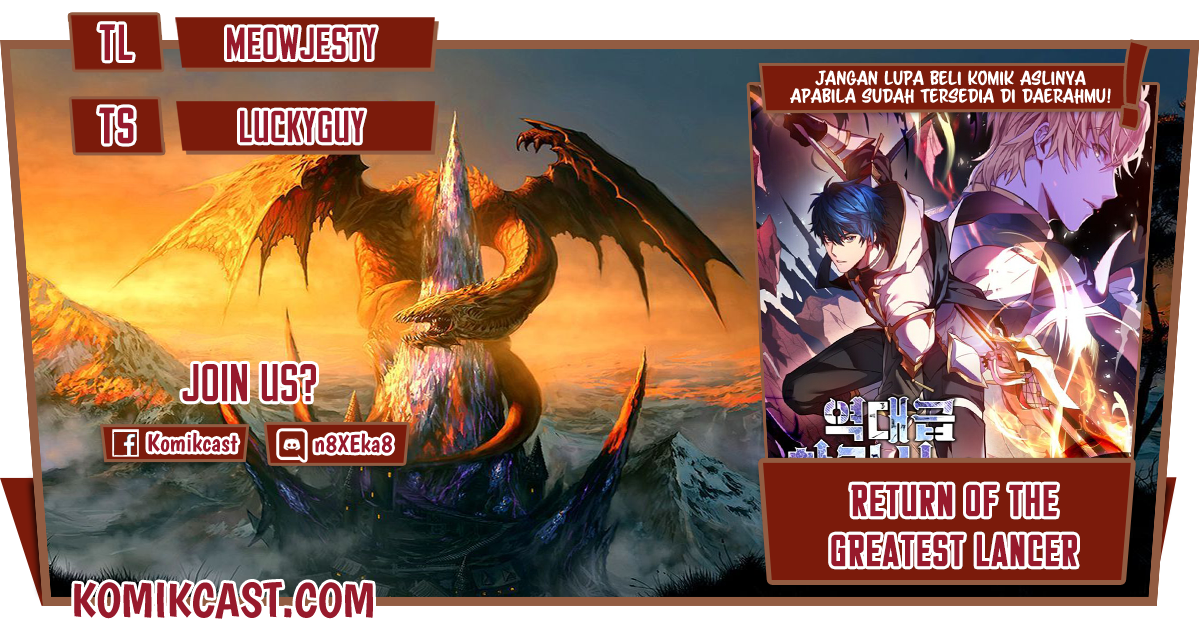 Return of The Greatest Lancer Chapter 45 Gambar 1
