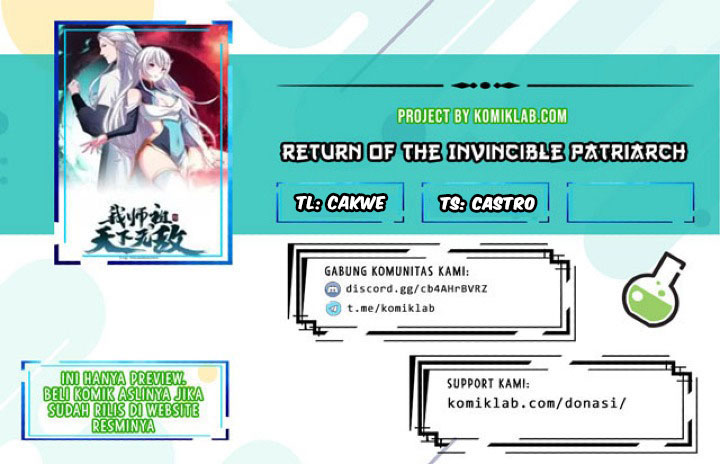 Return of the Invincible Patriarch Chapter 56 Gambar 1