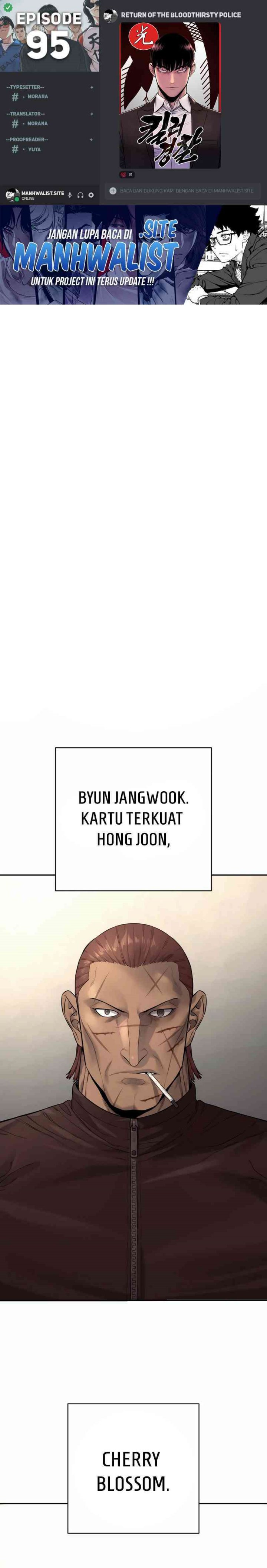 Return of the Bloodthirsty Police Chapter 95 Gambar 1