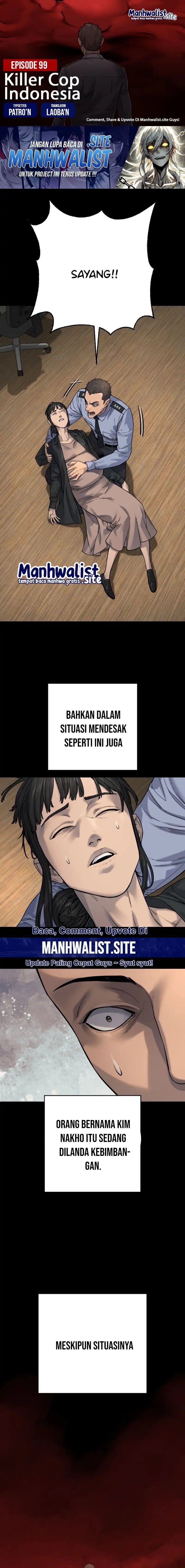 Return of the Bloodthirsty Police Chapter 99 Gambar 1