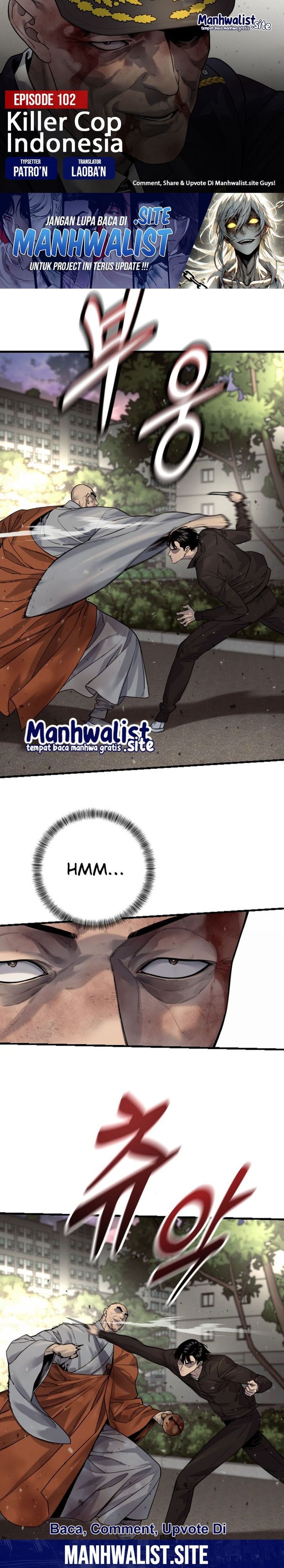 Return of the Bloodthirsty Police Chapter 102 Gambar 1