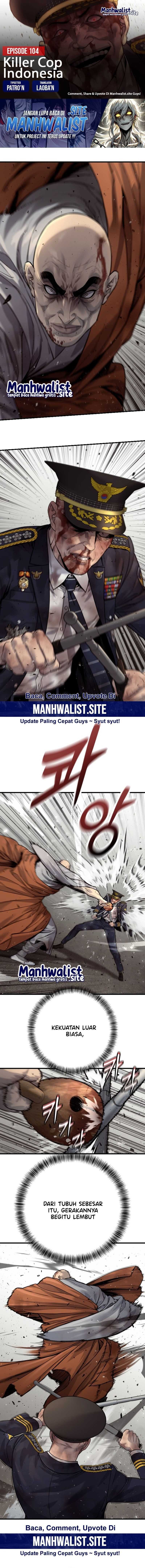 Return of the Bloodthirsty Police Chapter 104 Gambar 1
