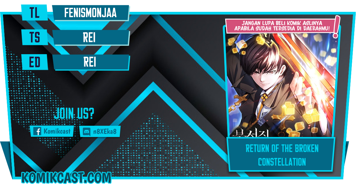 Return of the Broken Constellation Chapter 01 Gambar 1