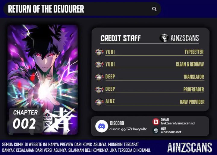 Return of the Devourer Chapter 02 Gambar 1