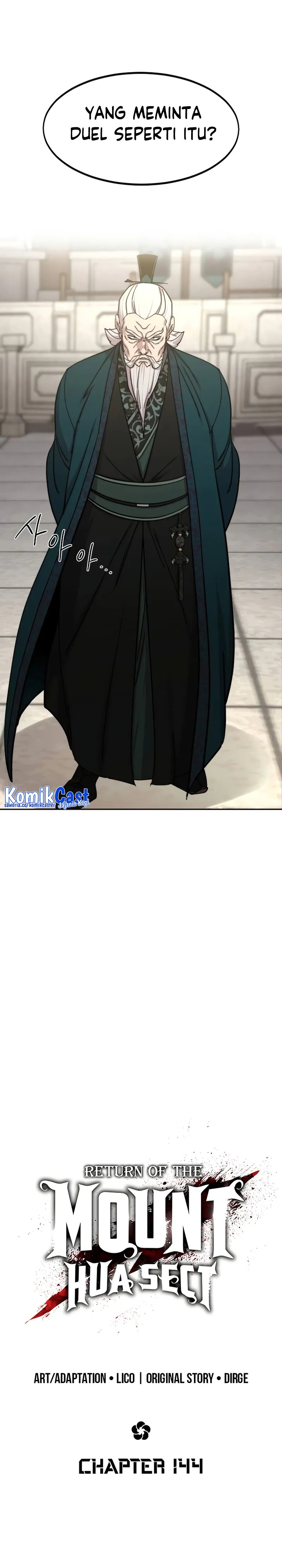 Return of the Flowery Mountain Sect Chapter 144 Gambar 13