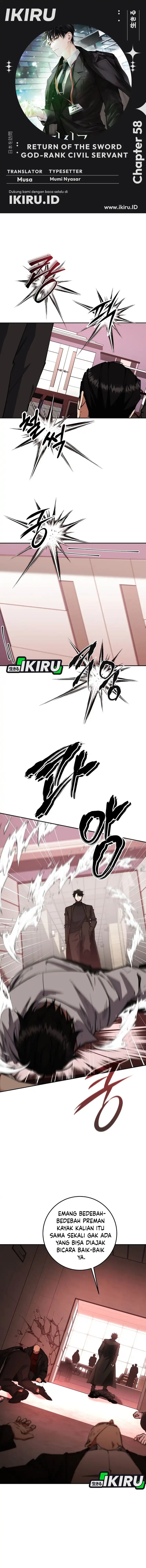 Return of the High-Ranking Civil Servant Chapter 58 Gambar 1