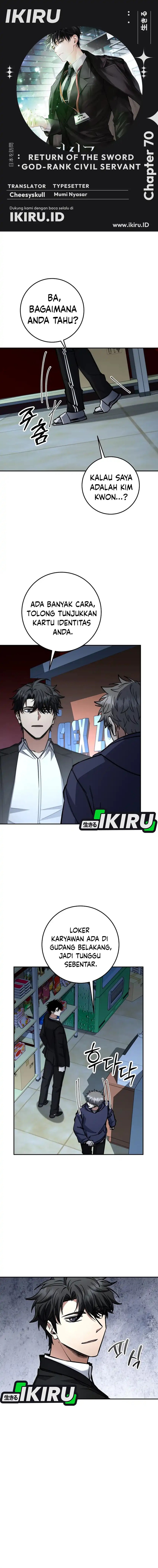 Return of the High-Ranking Civil Servant Chapter 70 Gambar 1