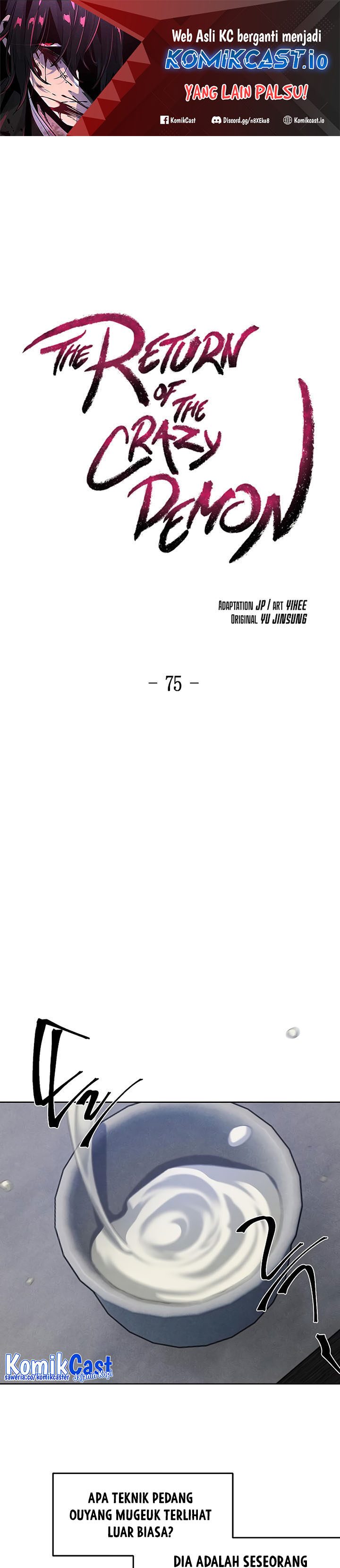 Return of the Mad Demon Chapter 75 Gambar 2