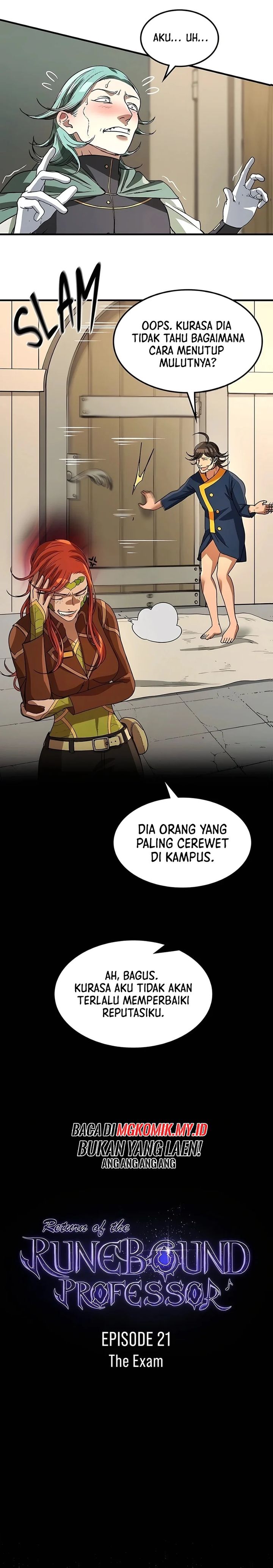 Return of the Runebound Professor Chapter 21 Gambar 8